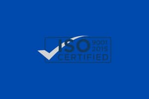 Selo de certificação ISO 9001